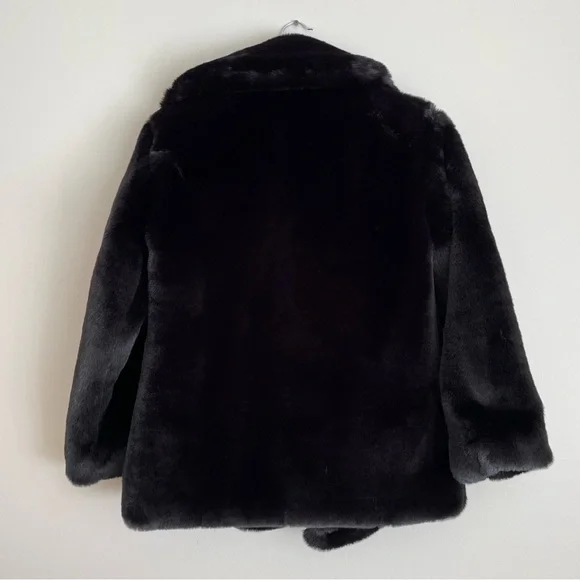 Topshop Faux Fur Coat - Picture 2 of 3